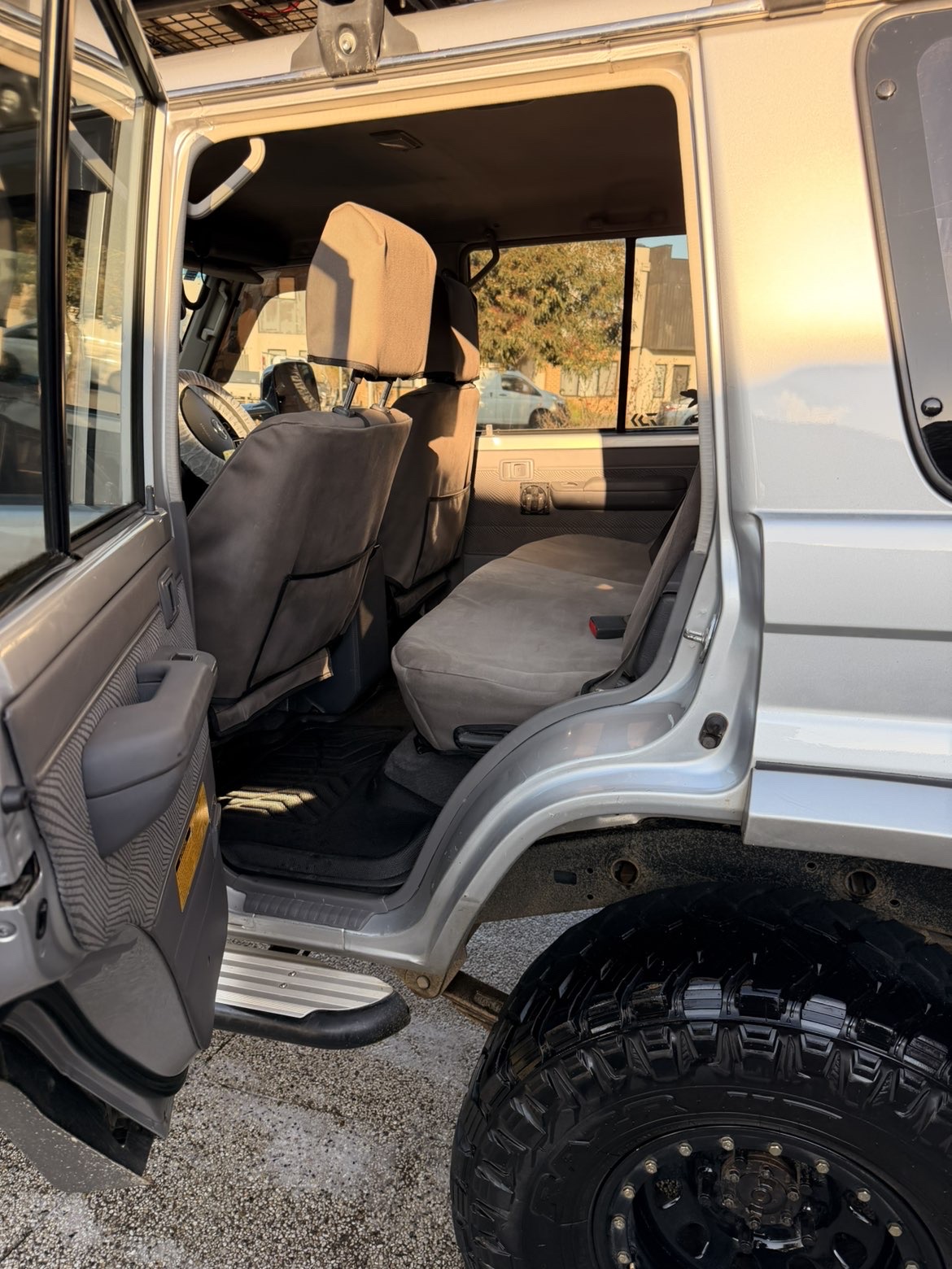 Land Cruiser after exterior detail