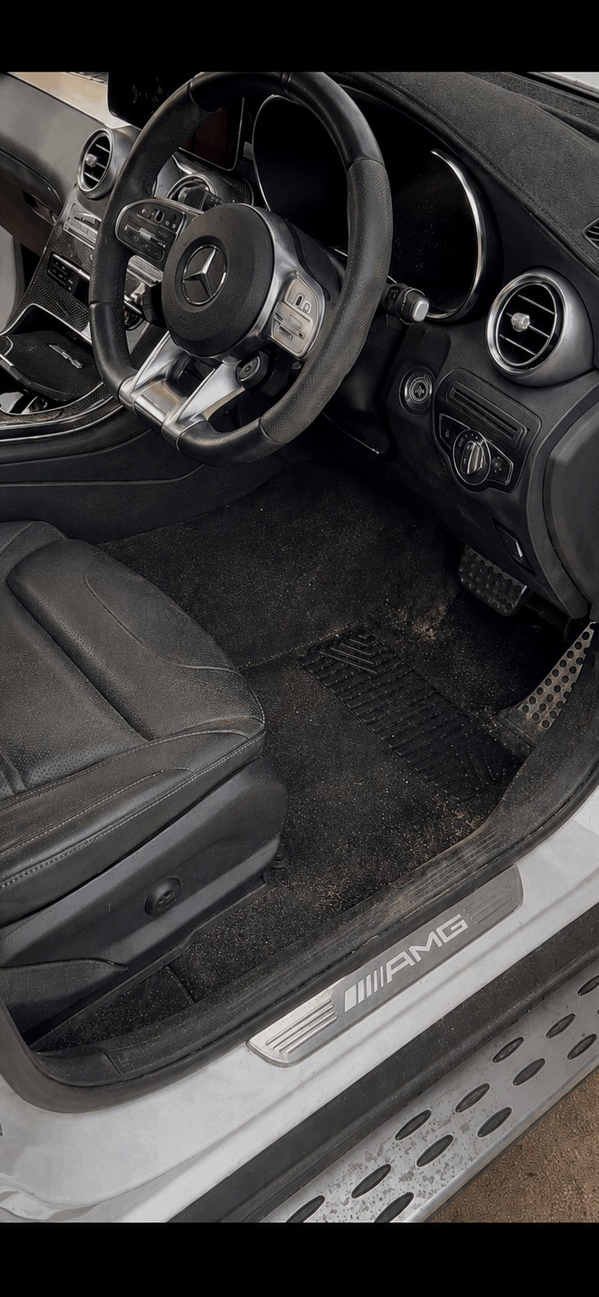 GLC interior before detail, where we started
